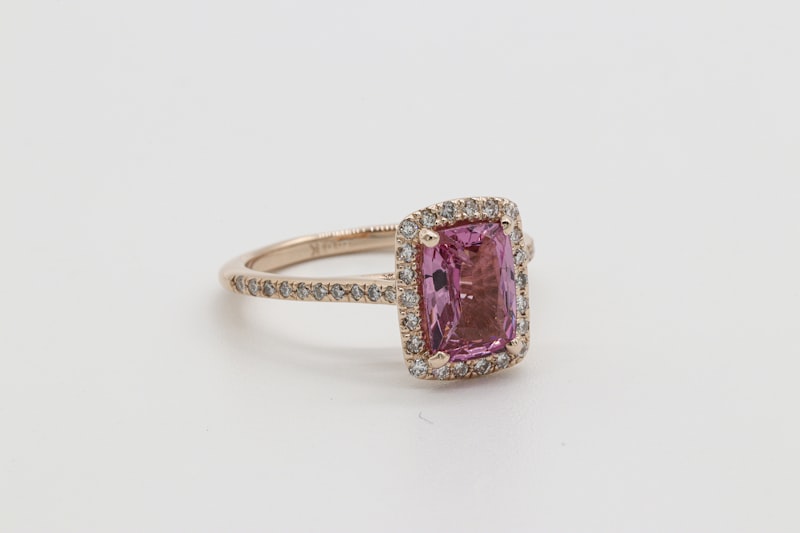 Lumière Pear Diamond Ring thumbnail 3